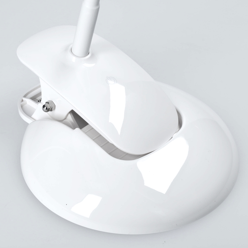 Lámpara LED de mesa regulable pedestal y clip LED/5W/230V