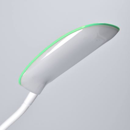Lámpara LED de mesa regulable pedestal y clip LED/5W/230V