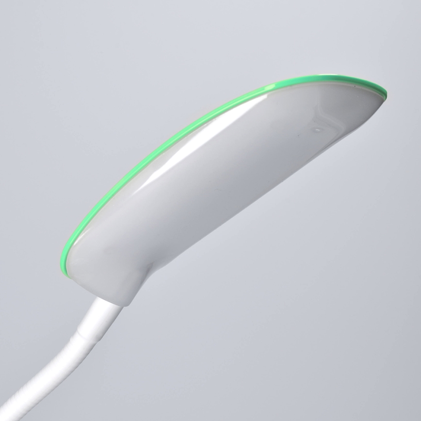 Lámpara LED de mesa regulable pedestal y clip LED/5W/230V