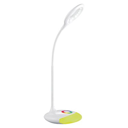 Lámpara LED RGB de mesa regulable recargable LED/5W/5V