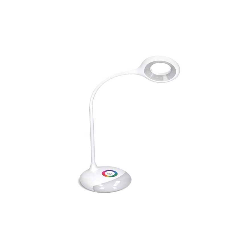 Lámpara LED RGB de mesa regulable recargable LED/5W/5V