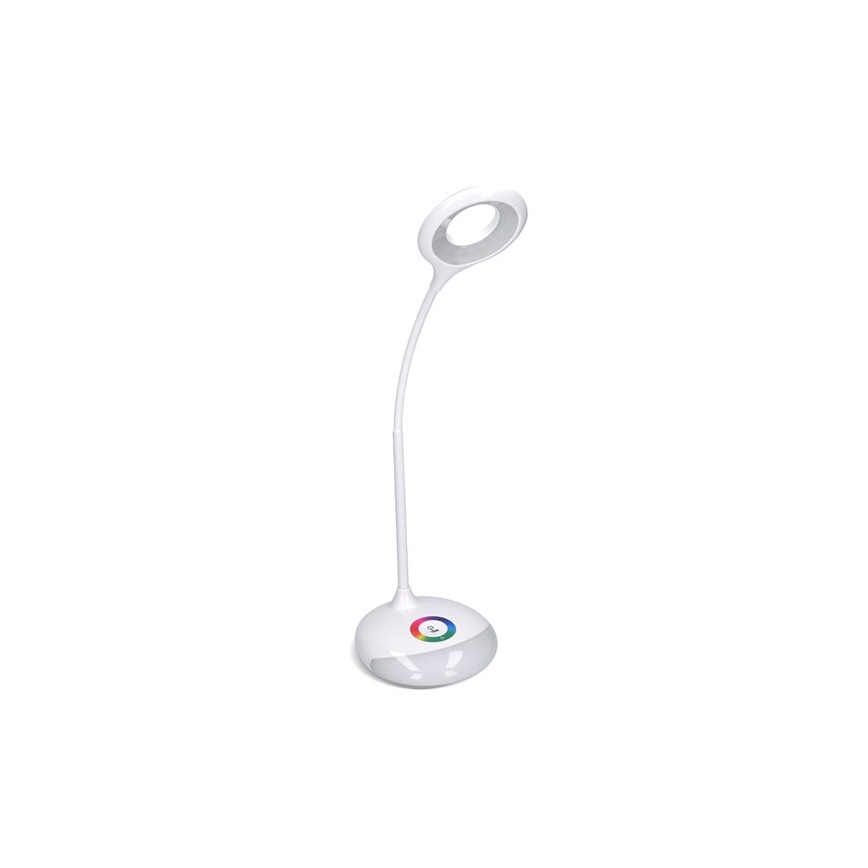 Lámpara LED RGB de mesa regulable recargable LED/5W/5V