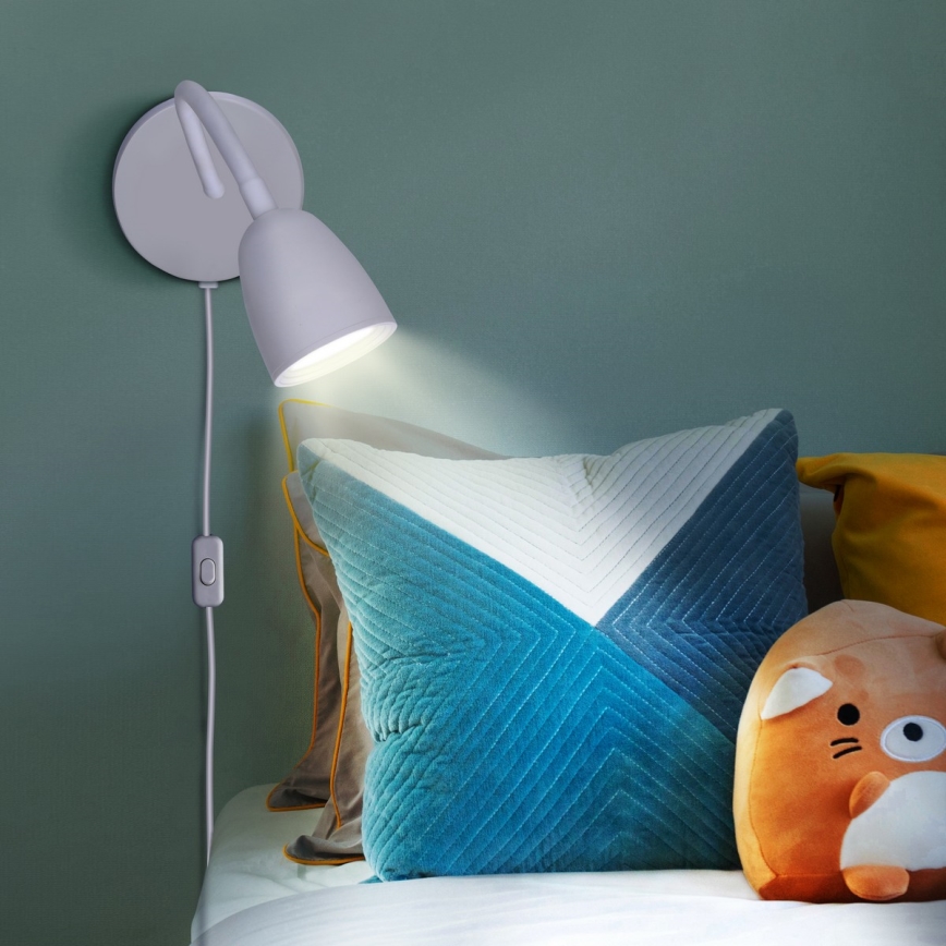 Aplique LED pequeño regulable LED/4W/230V