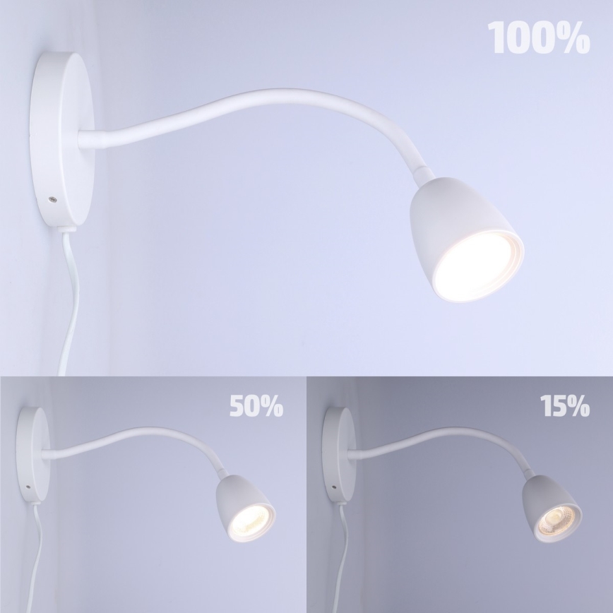 Aplique LED pequeño regulable LED/4W/230V