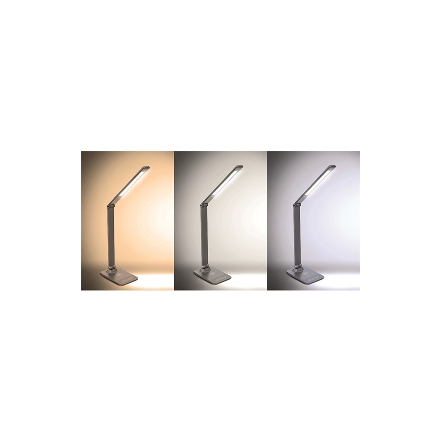 Lámpara de mesa LED regulable con carga inalámbrica LED/10W/100-240V