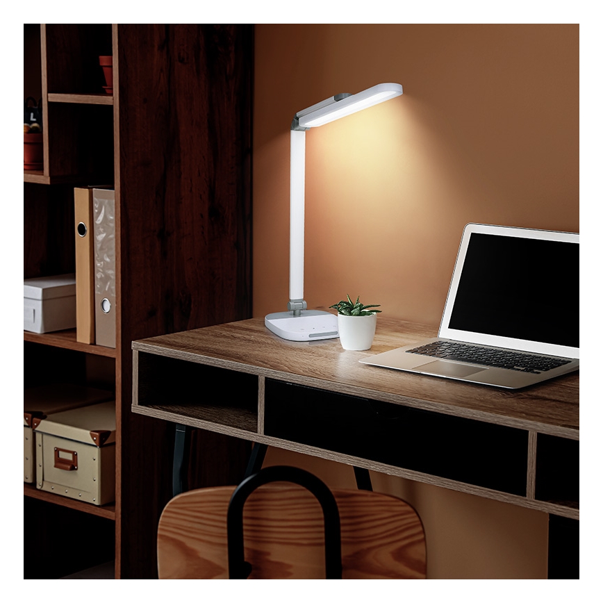 Lámpara de mesa regulable LED táctil LED/10W/5V 3000/4000/5000K blanco