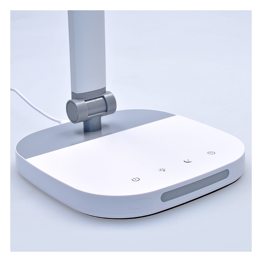 Lámpara de mesa regulable LED táctil LED/10W/5V 3000/4000/5000K blanco