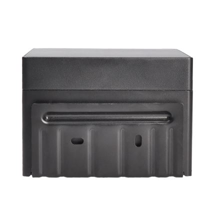 Aplique solar LED con sensor de movimiento y crepuscular PALERMO LED/5W/2000 mAh IP54 negro