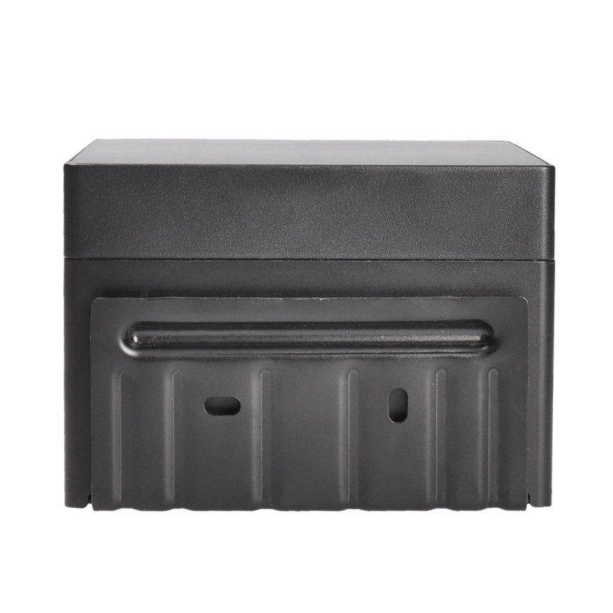 Aplique solar LED con sensor de movimiento y crepuscular PALERMO LED/5W/2000 mAh IP54 negro