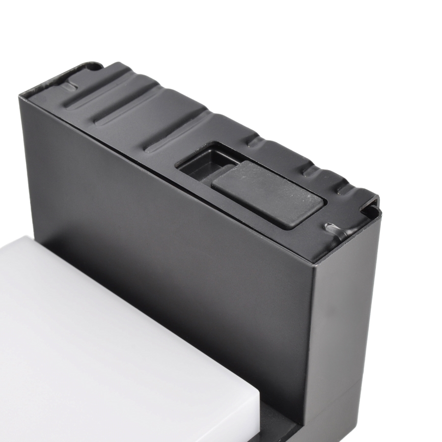 Aplique solar LED con sensor de movimiento y crepuscular PALERMO LED/5W/2000 mAh IP54 negro