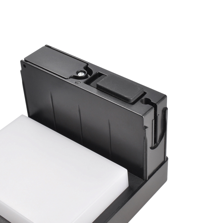 Lámpara solar LED con sensor de movimiento y crepuscular PALERMO LED/5W/2000 mAh IP54 negro