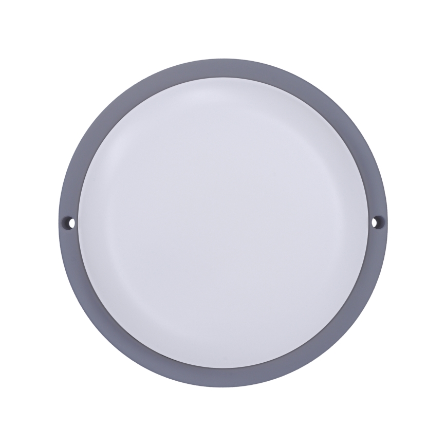 Aplique LED para exterior LED/13W/230V 4000K IP54 gris redondeado
