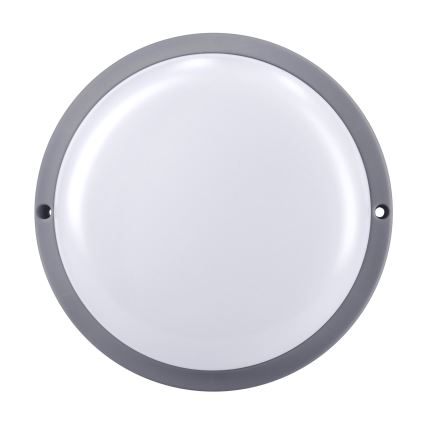 Aplique LED para exterior LED/20W/230V 4000K IP54 gris redondeado