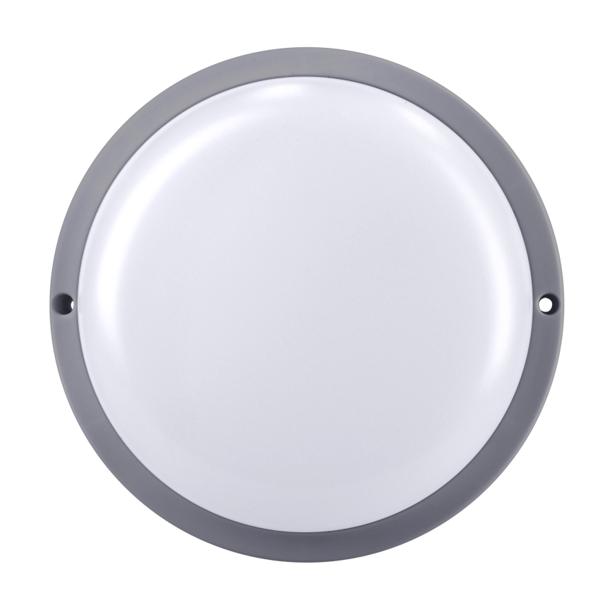 Aplique LED para exterior LED/20W/230V 4000K IP54 gris redondeado