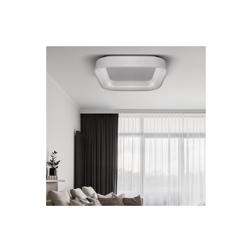 LED Plafón regulable LED/48W/230V + control remoto