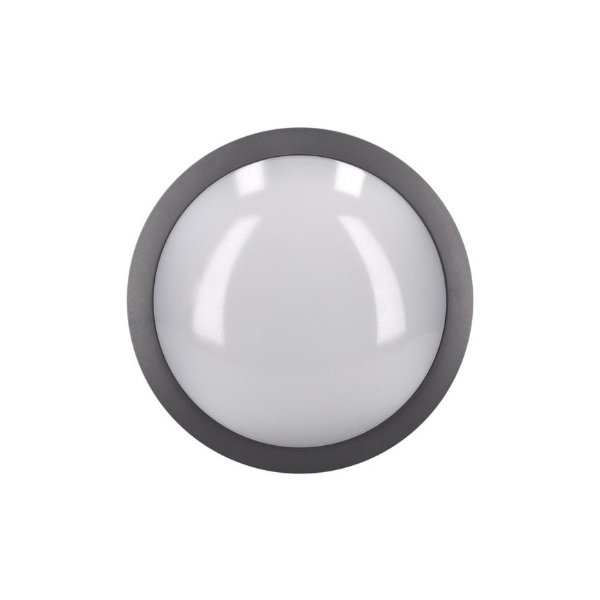 Plafón LED de exterior SIENA LED/20W/230V IP54 diá. 23 cm antracita