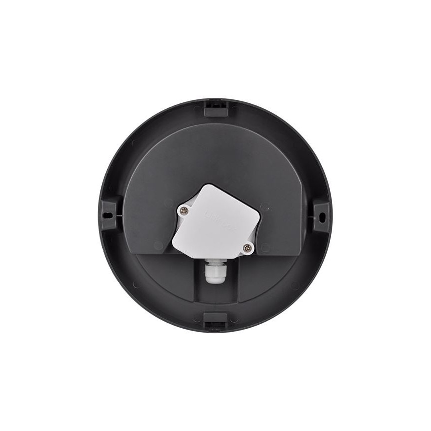 Plafón LED de exterior SIENA LED/20W/230V IP54 diá. 23 cm antracita