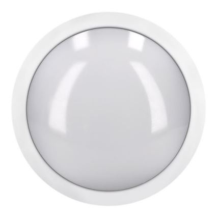 Plafón LED de exterior SIENA LED/20W/230V IP54 diá. 23 cm blanco