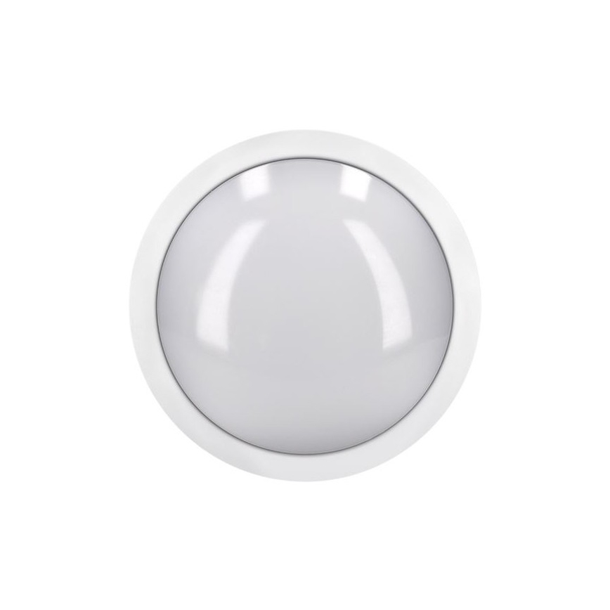Plafón LED de exterior SIENA LED/20W/230V IP54 diá. 23 cm blanco