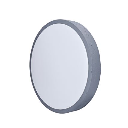 Plafón LED regulable GREY LED/48W/230V 3000-6500K gris diá. 38 cm + control remoto