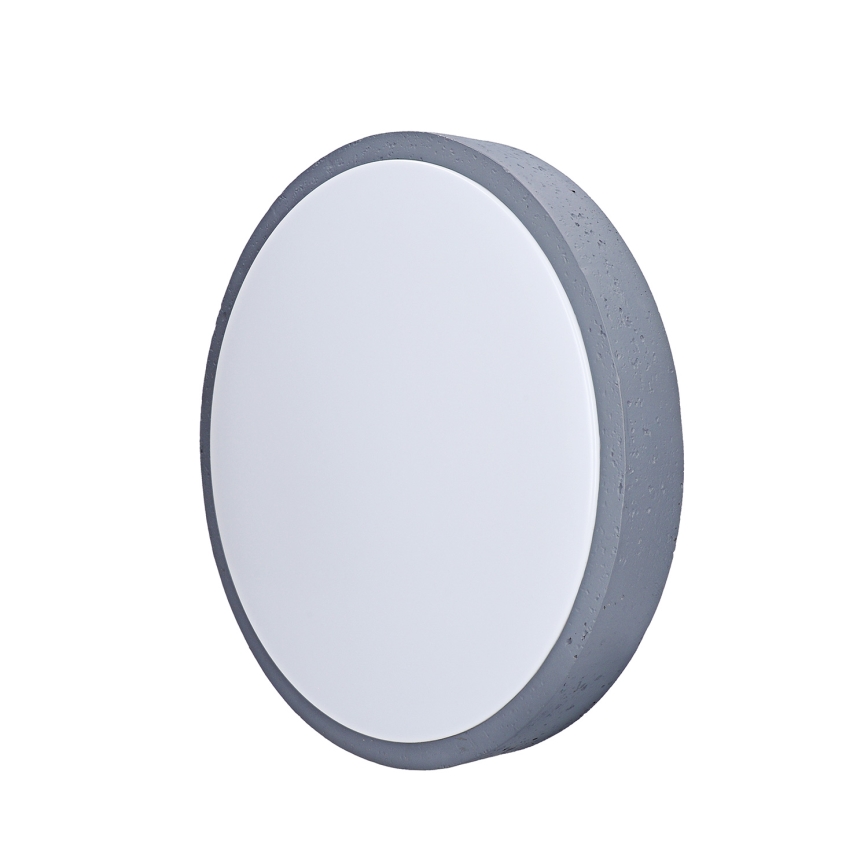 Plafón LED regulable GREY LED/48W/230V 3000-6500K gris diá. 38 cm + control remoto