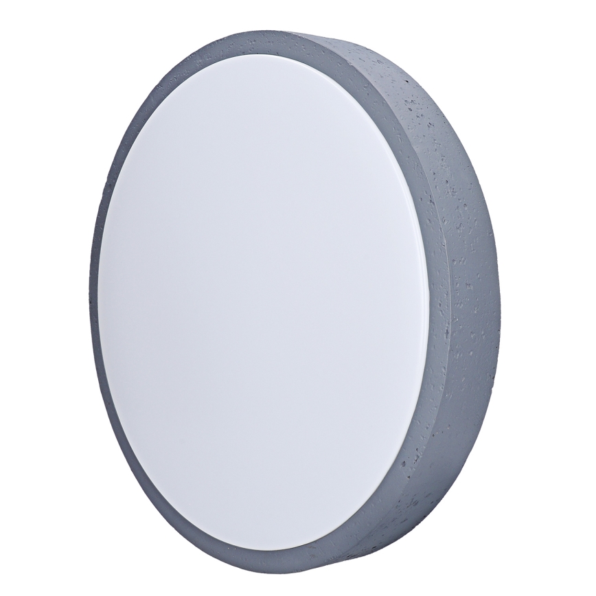 Plafón LED regulable GREY LED/60W/230V 3000-6500K gris diá. 49 cm + control remoto
