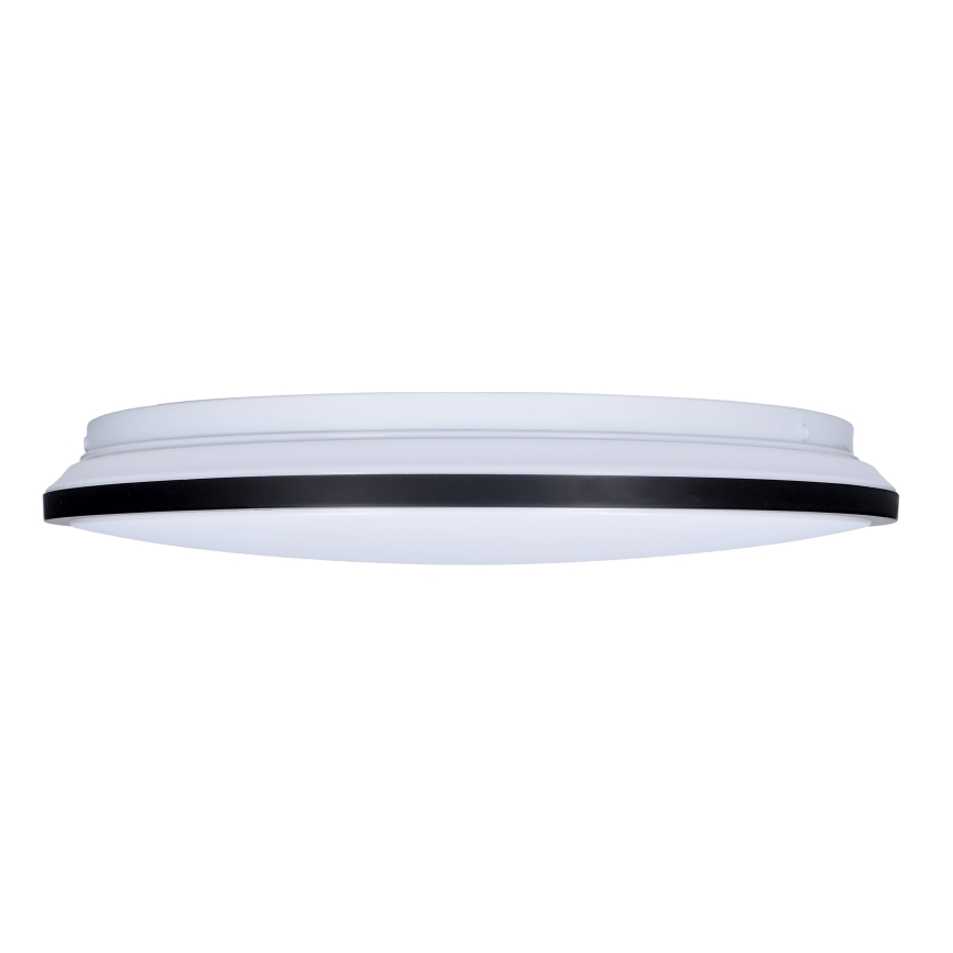 Plafón LED regulable JAMIL LED/48W/230V 3000-6500K negro + control remoto