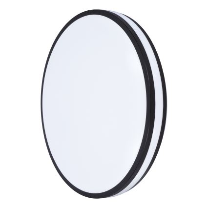 Plafón LED regulable LASKOS LED/48W/230V 3000-6500K negro + control remoto