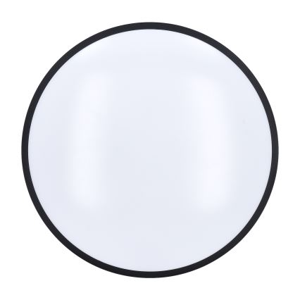 Plafón LED regulable LASKOS LED/48W/230V 3000-6500K negro + control remoto