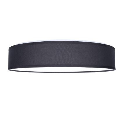 Plafón LED regulable PENLEY LED/48W/230V 3000-6500K diá. 40 cm negro + control remoto