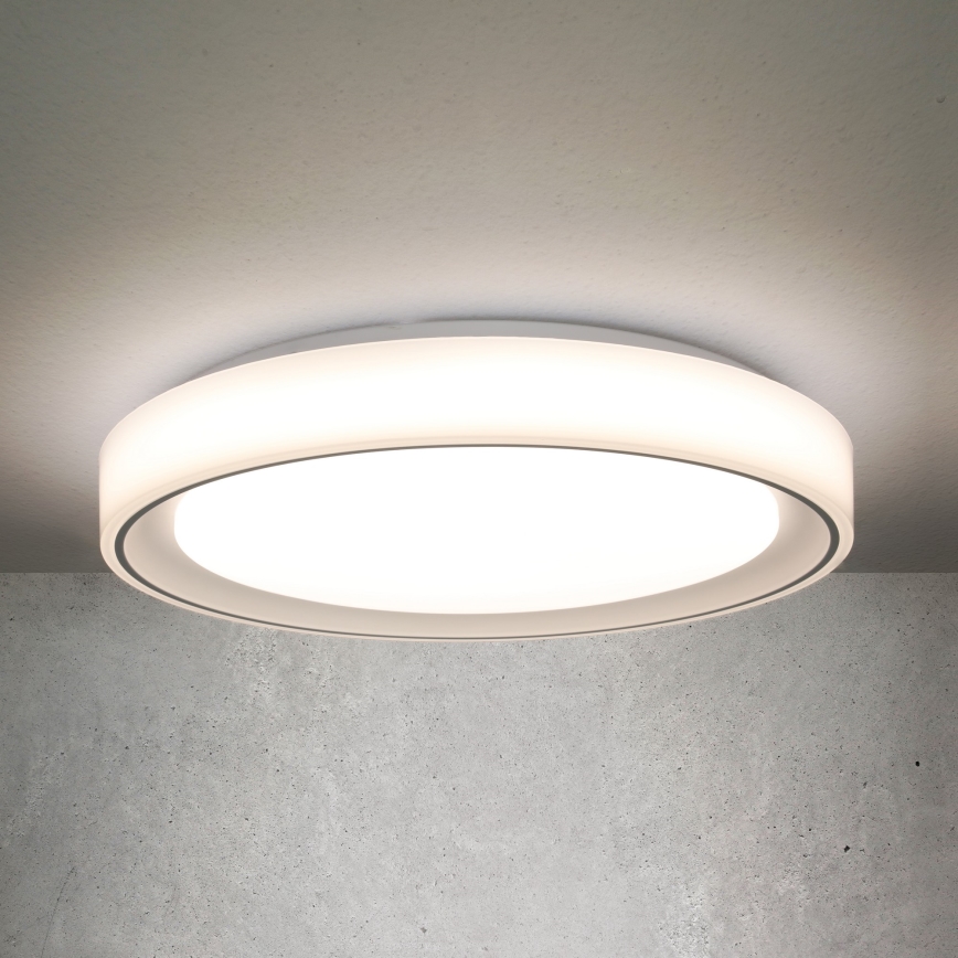 Plafón LED RGB regulable FLOCO LED/30W/230V 3000-6500K + RGB/6W diá. 40cm + control remoto