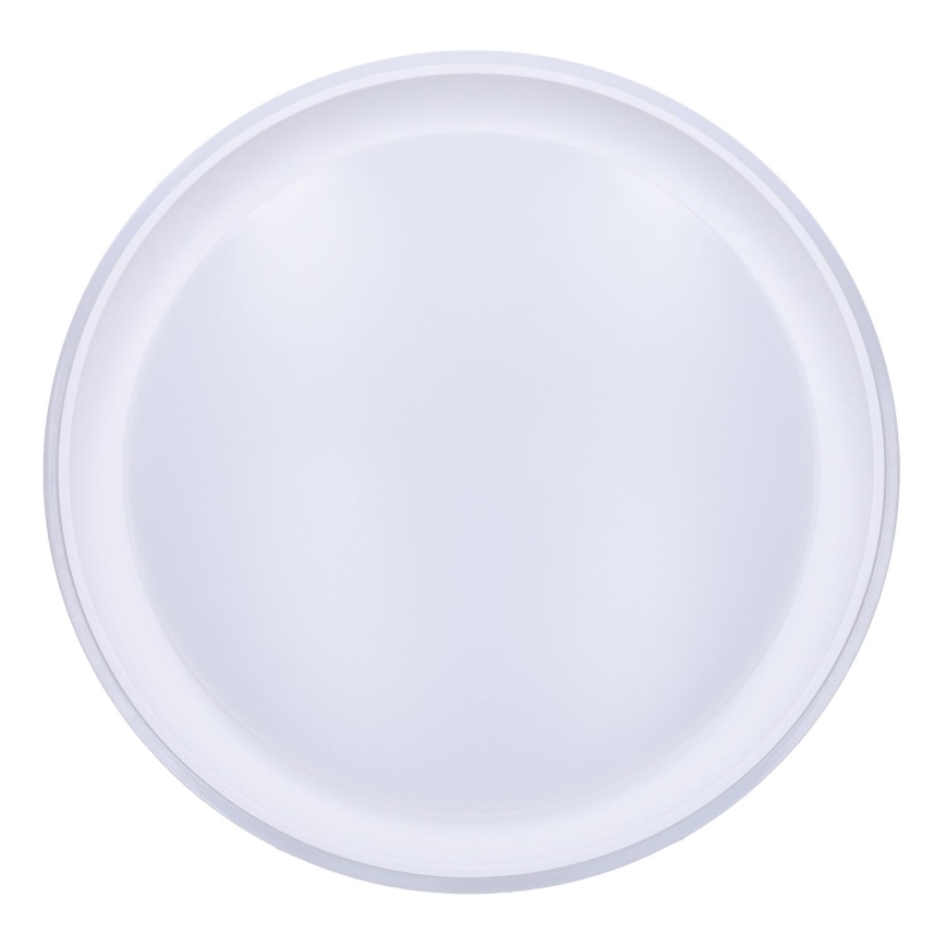 Plafón LED RGB regulable FLOCO LED/30W/230V 3000-6500K + RGB/6W diá. 40cm + control remoto