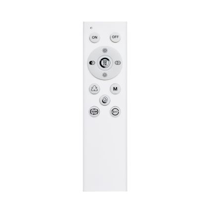 Plafón LED RGB regulable FLOCO LED/30W/230V 3000-6500K + RGB/6W diá. 40cm + control remoto