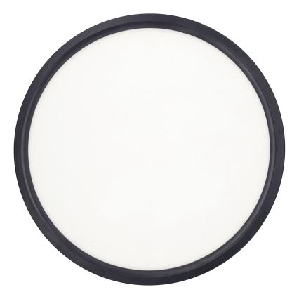 Plafón LED regulable ESTELA LED/36W/230V diá. 30 cm negro + control remoto