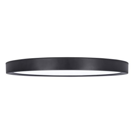 Plafón LED regulable ESTELA LED/36W/230V diá. 30 cm negro + control remoto
