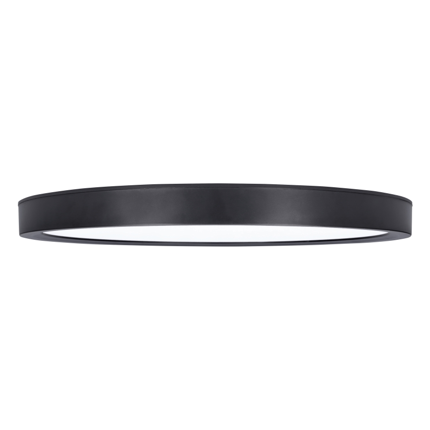 Plafón LED regulable ESTELA LED/36W/230V diá. 30 cm negro + control remoto