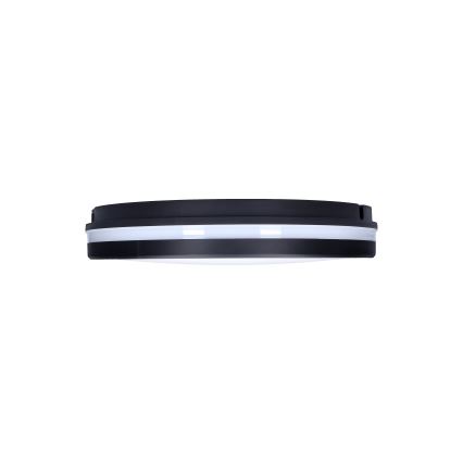 Plafón de exterior LED regulable LED/18W/22W/26W/230V 3000/4000/6500K IP65 negro