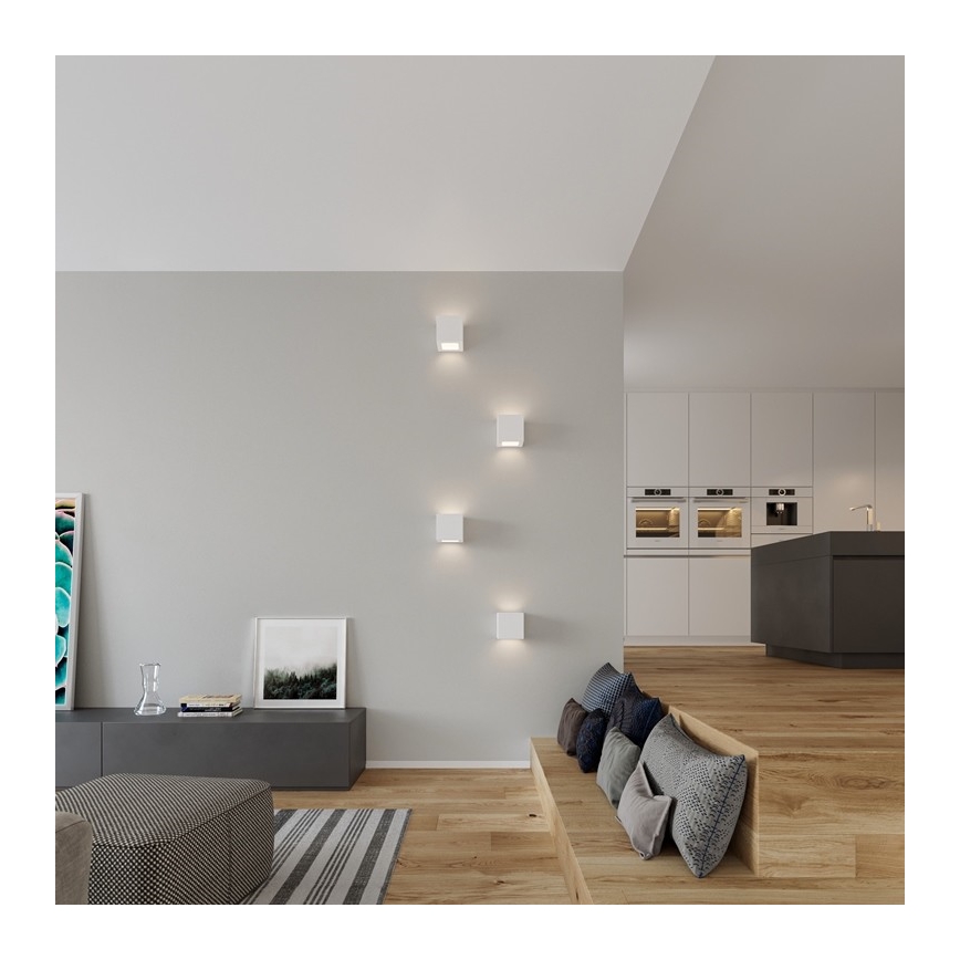 Aplique LEO 1xE27/60W/230V blanco