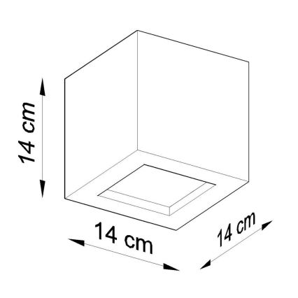 Aplique LEO 1xE27/60W/230V blanco