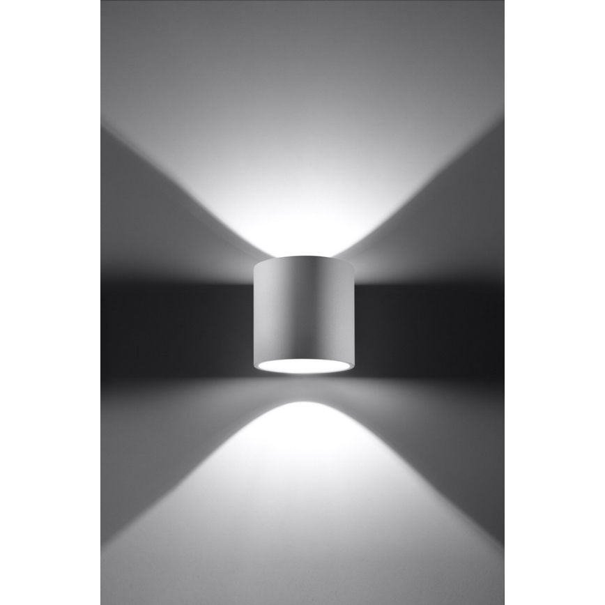 Foco de pared ORBIS 1 1xG9/40W/230V blanco