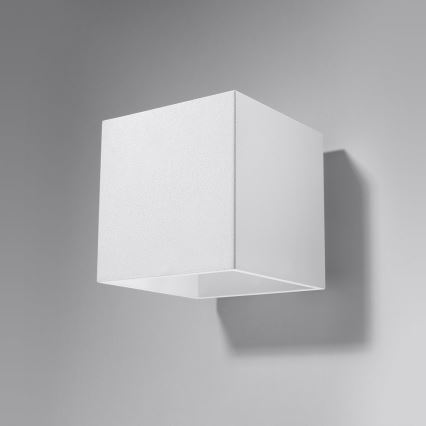 Foco de pared QUAD 1 1xG9/8W/230V blanco