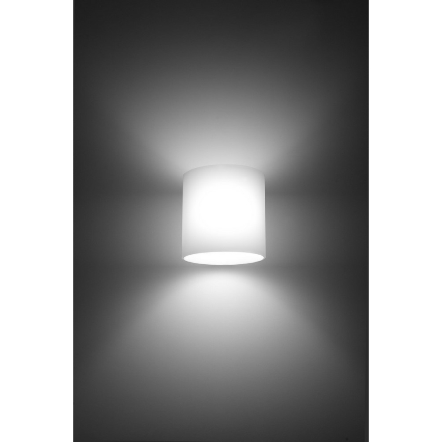 Foco de pared VICI 1xG9/40W/230V tarros/blanco