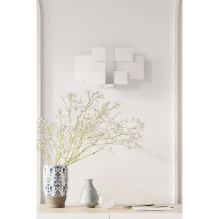 Aplique CELIA 2xG9/40W/230V cromo brillante/blanco