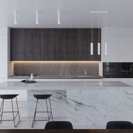 Plafón LAGOS 1xGU10/40W/230V blanco