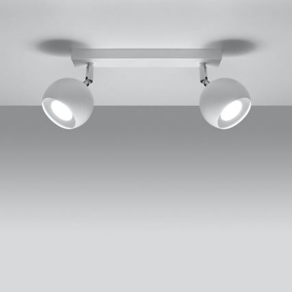 Foco de techo OCULARE 2xGU10/10W/230V