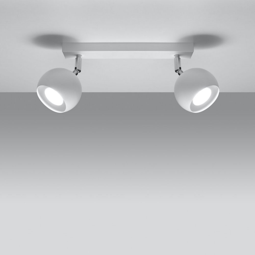 Foco de techo OCULARE 2xGU10/10W/230V