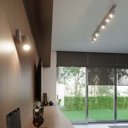 Foco de pared RING 1xGU10/10W/230V