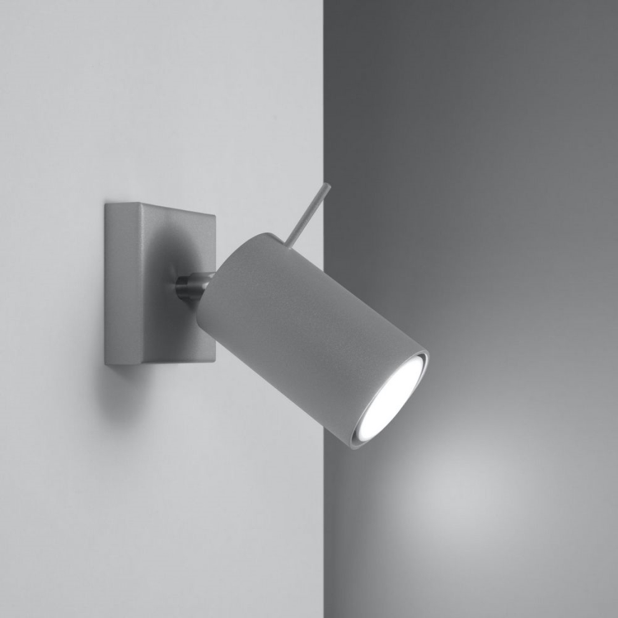 Foco de pared RING 1xGU10/10W/230V
