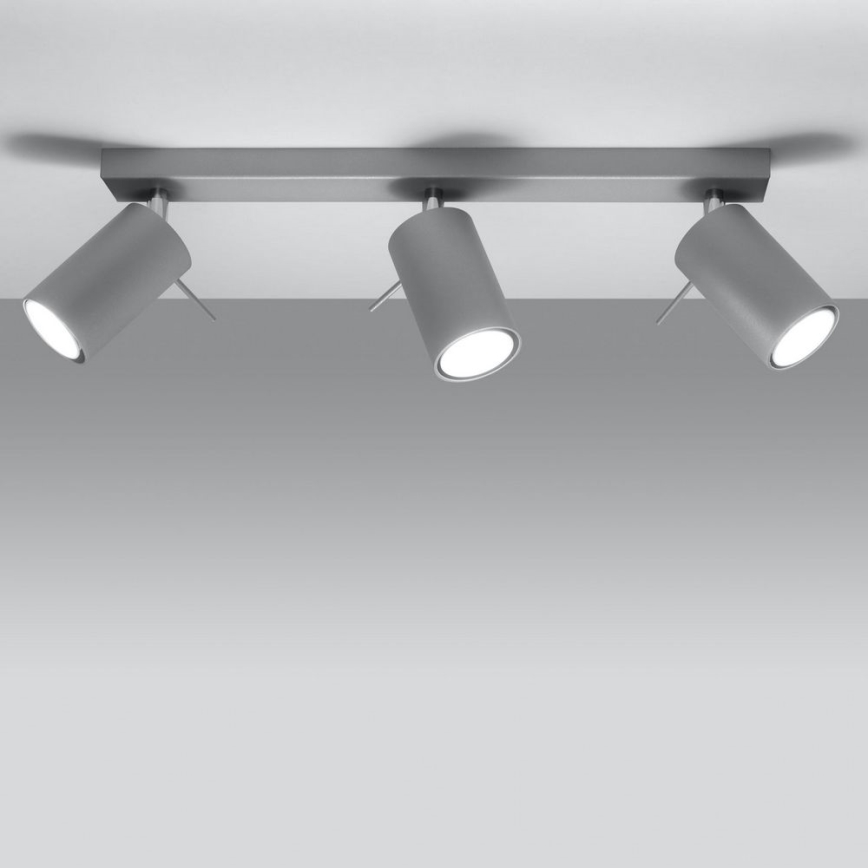 Foco de techo RING 3xGU10/10W/230V