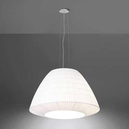 Lámpara colgante BELLA 3xE27/60W/230V diámetro 60 cm blanco